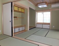 施工事例 リノベーション 岡山市 ビフォー 新和室