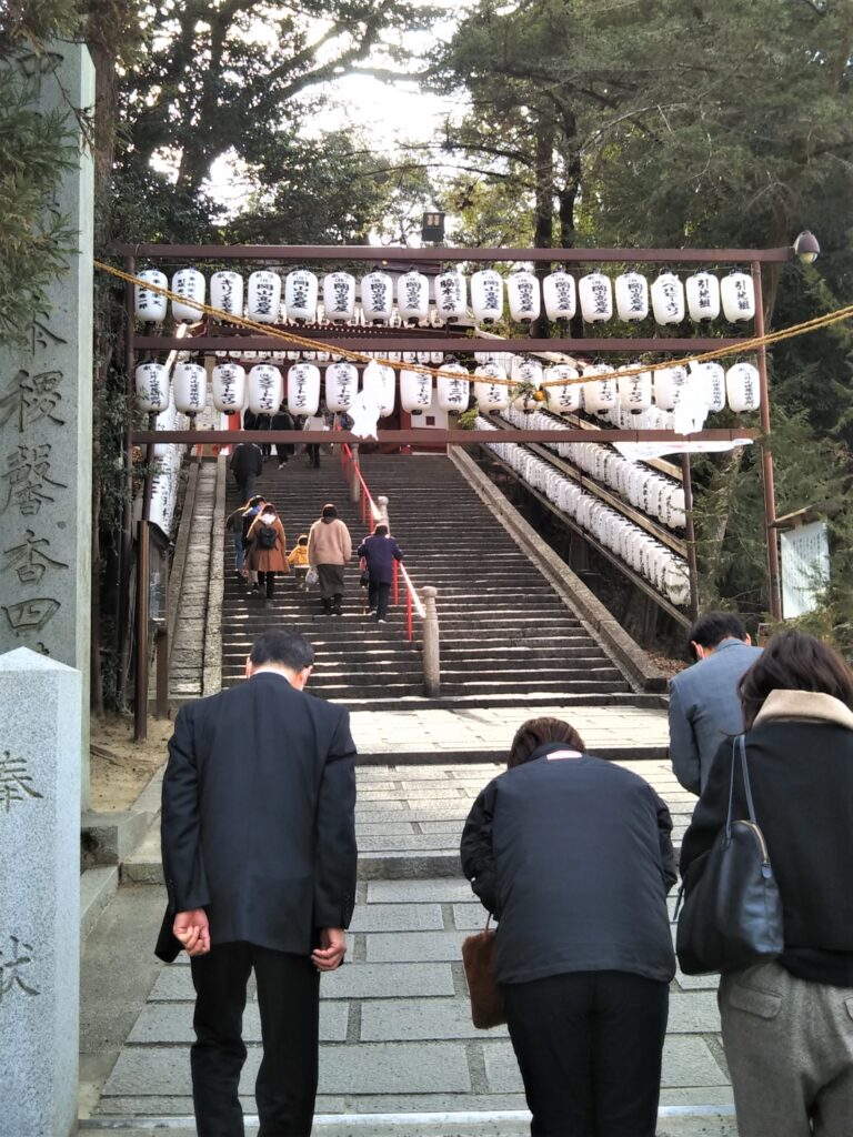 吉備津神社 新年 参拝