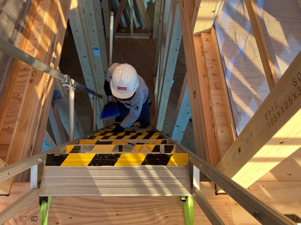 建築現場 岡山市 現場きれい